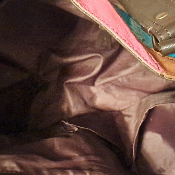 X-mas SALE SEND $110. OFFER & I'LL ACCEPT Wilson Leather Patchwork Pelle - Picture 3 of 10